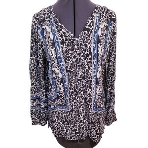 Ann Taylor Loft Animal Print Blouse
